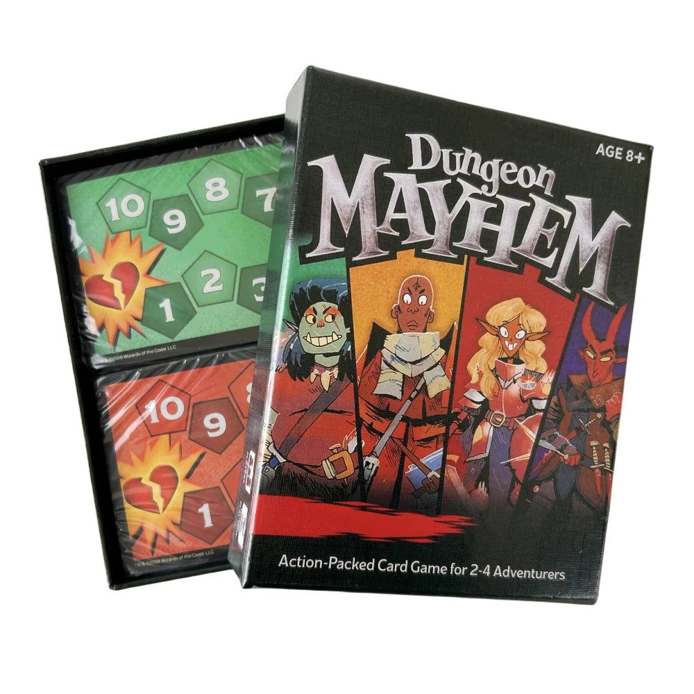 Dungeon Mayhem Family Card Game