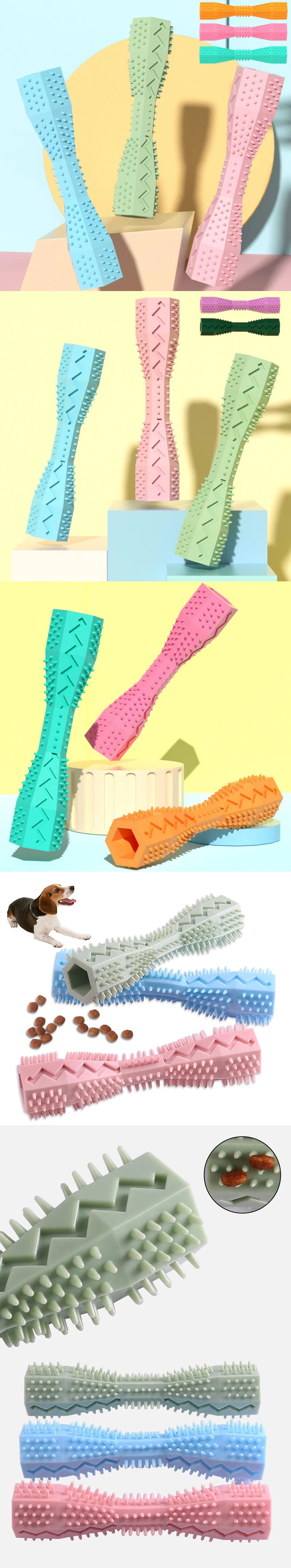 Textured Rubber Dog Chew Stick