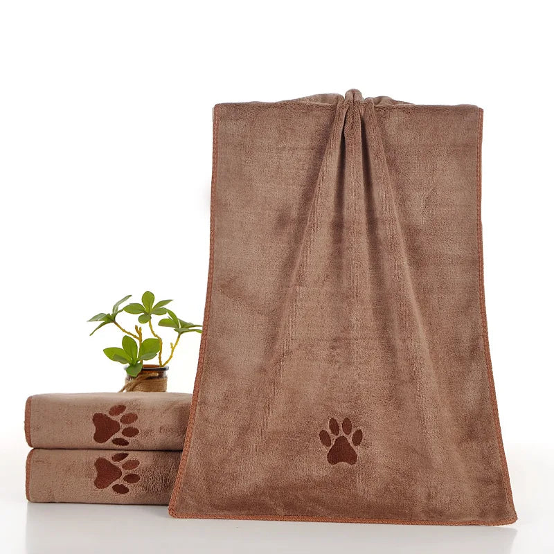 Pet Microfiber Bath Towel