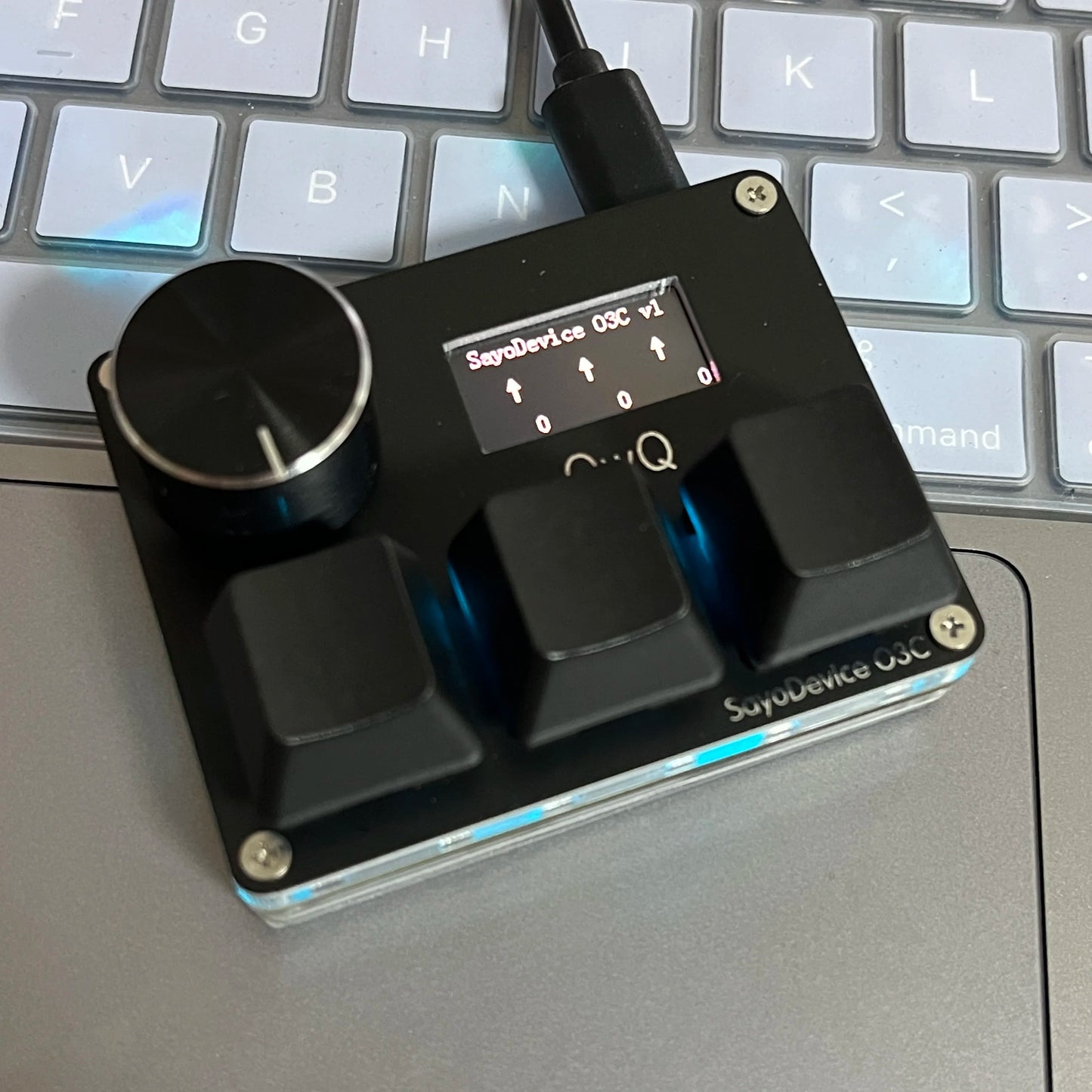 SayoDevice O3C Magnetic Macro Keyboard