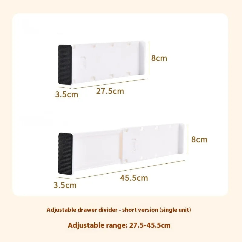Adjustable Drawer Organizer Divider for Clothes & Storage
