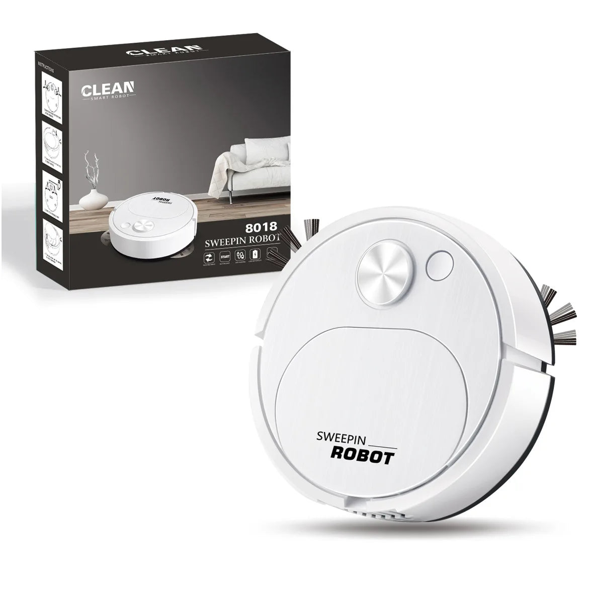 3-in-1 Smart Robot Vacuum Cleaner