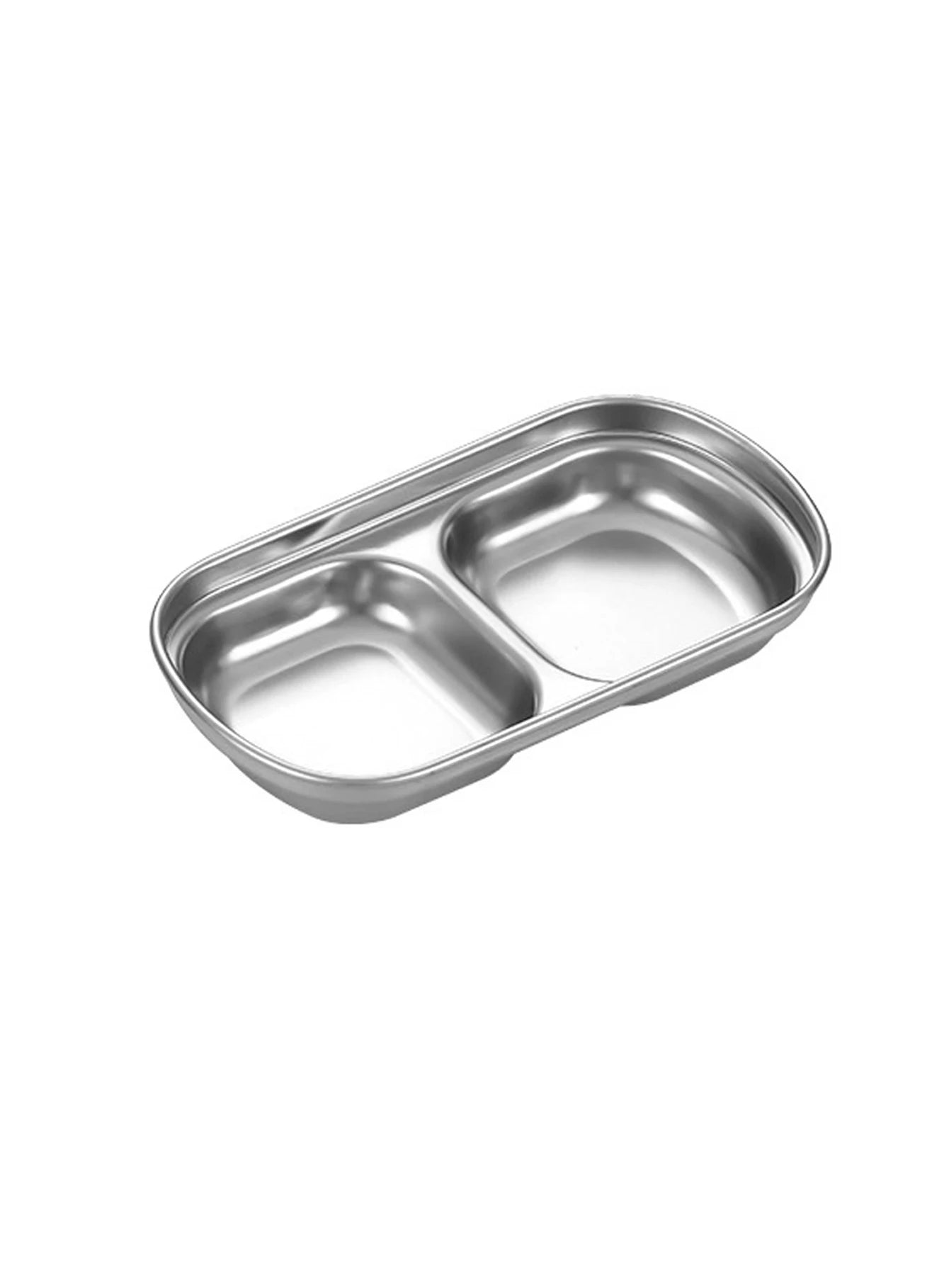 Korean Style Stainless Steel Sauce & Seasoning Serving Dish