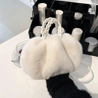 Plush Cloud Crossbody Handbag