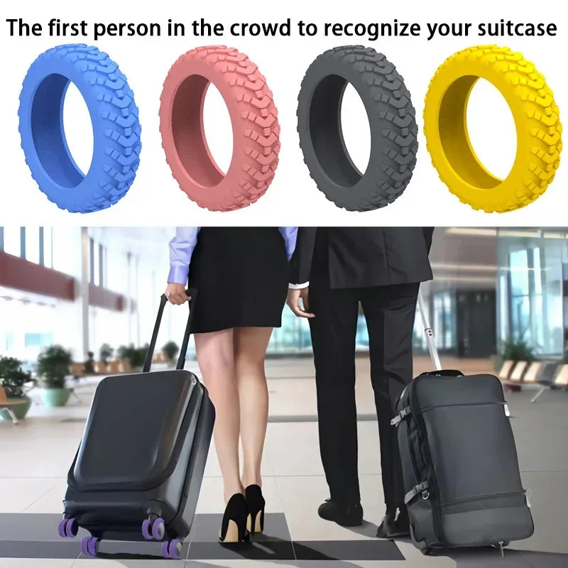 Silicone Luggage Wheel Protectors
