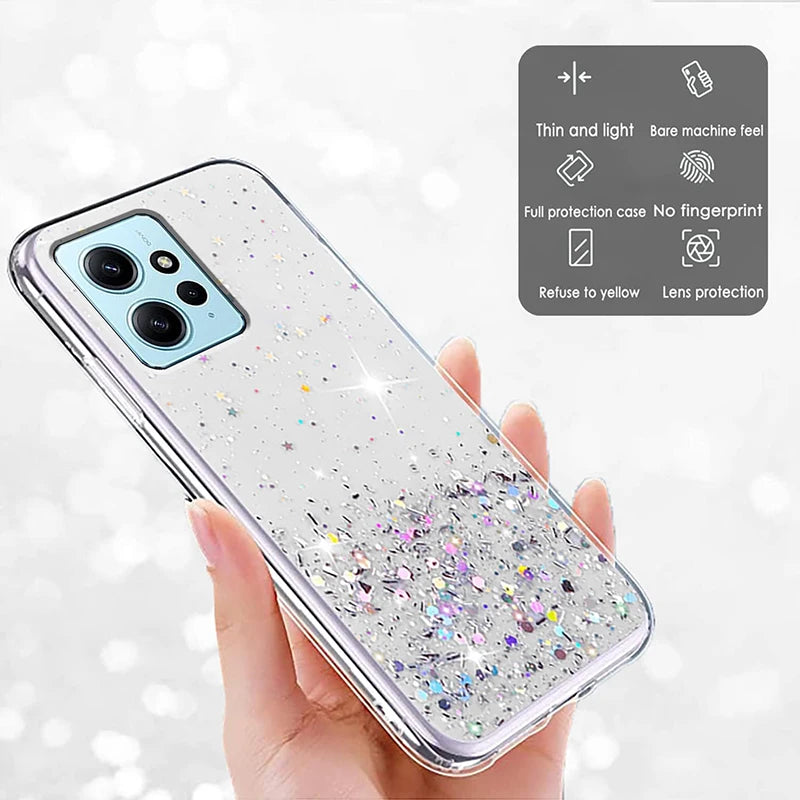 Luxury Glitter Silicone smartphone Case