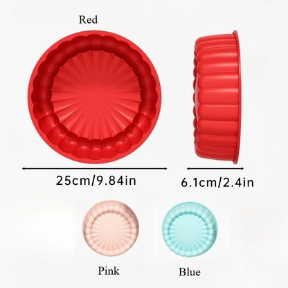 Silicone Charlotte Cake Pan Non-Stick Baking Mold