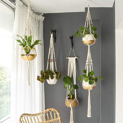 Macrame Handmade Plant Hanger Baskets