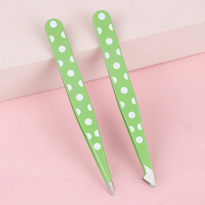 Mini Stainless Steel Eyebrow Tweezers
