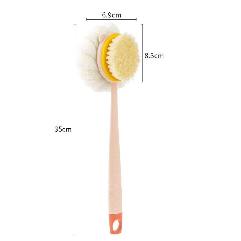 Long Handle Loofah Back Scrubber