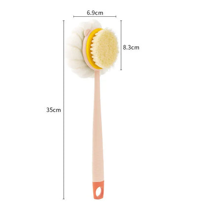 Long Handle Loofah Back Scrubber