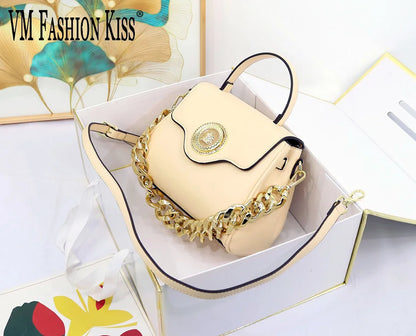 Luxury Women's Crossbody Bag with Fashion Chain Strap
