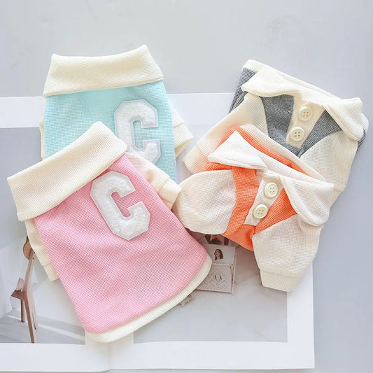 Cute Lightweight Pet Polo Shirt for Dogs & Cats