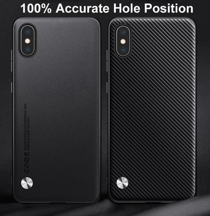 Premium PU Leather Shockproof Case for iPhone