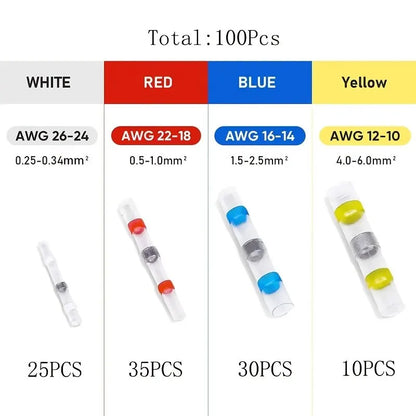 Waterproof Solder Seal Wire Connector Kit