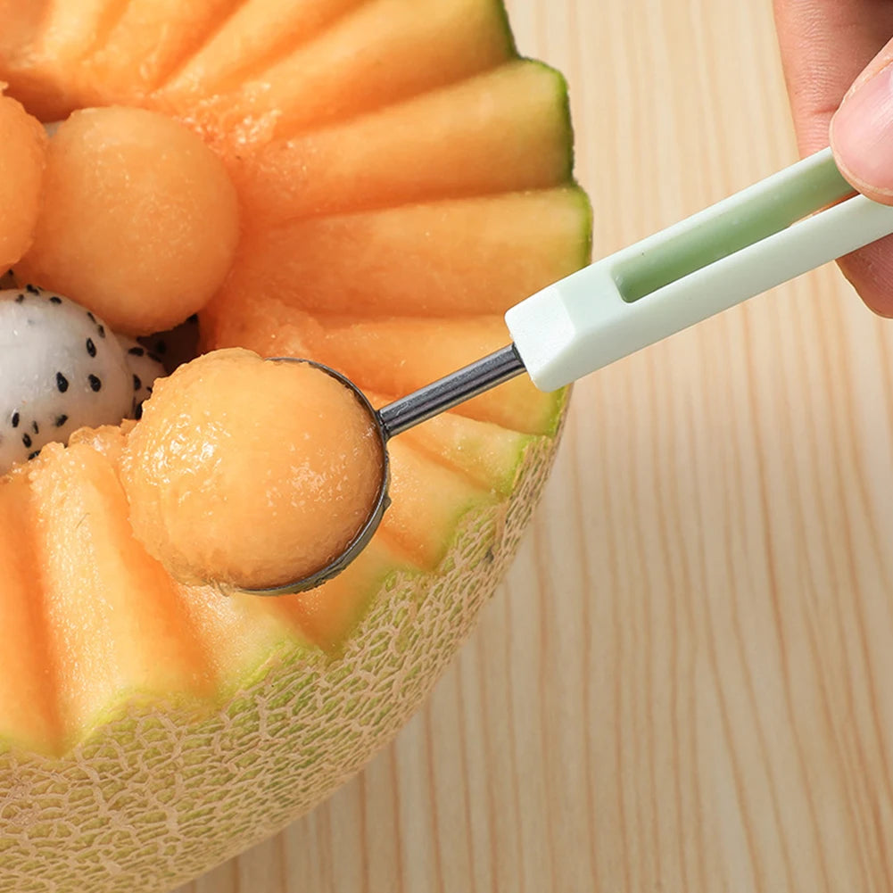 Aihogard 3-in-1 Watermelon Slicer, Scoop & Carving Tool