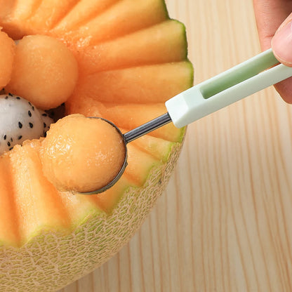 Aihogard 3-in-1 Watermelon Slicer, Scoop & Carving Tool