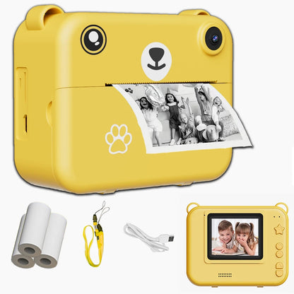 Kids Digital Instant Print Camera with 1080P Video