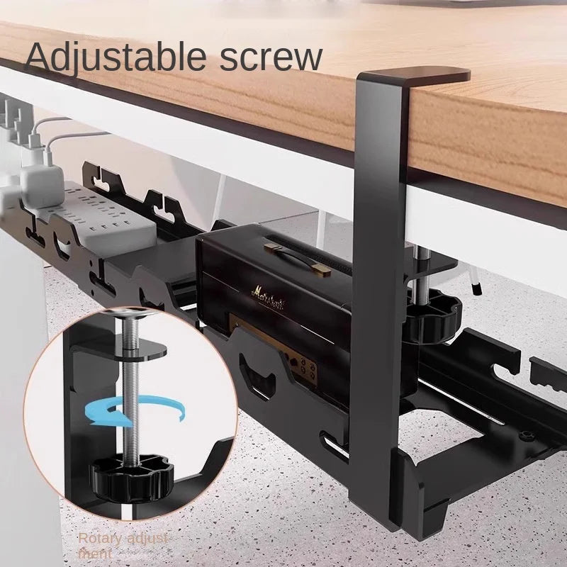 Under Desk Cable Management Tray