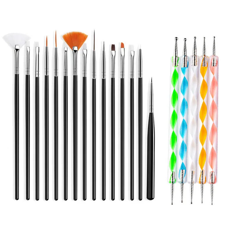 Nail Art Brush Set