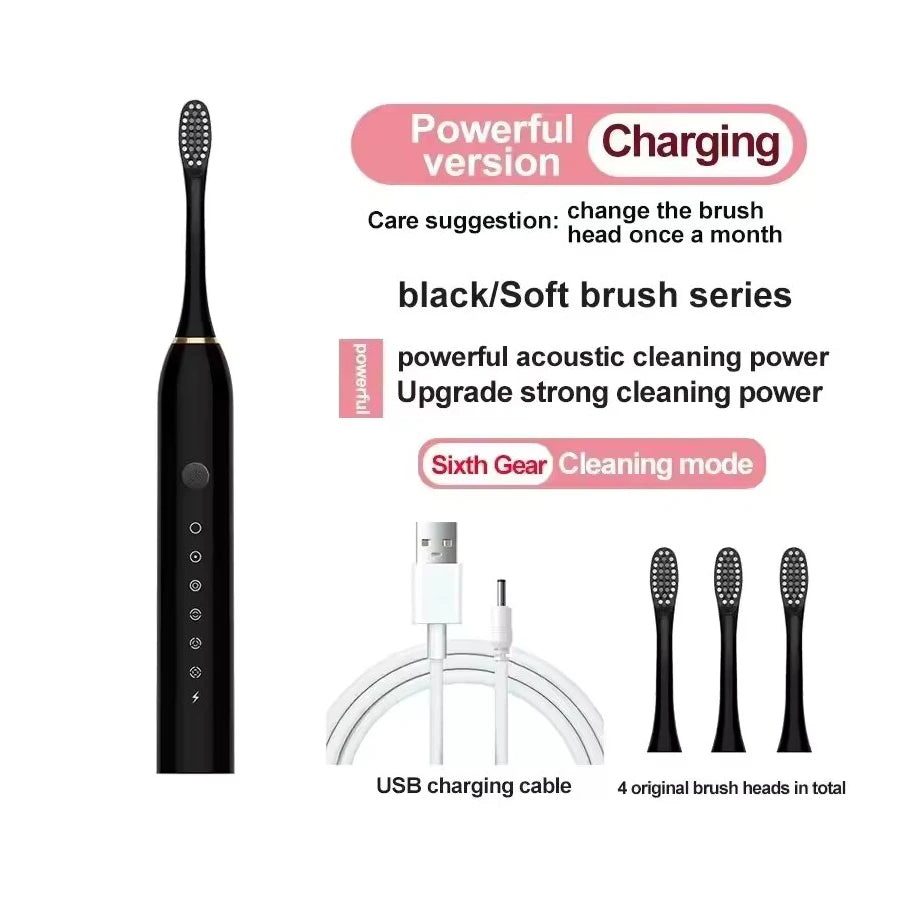 Ultrasonic Electric Rechargeable Toothbrush