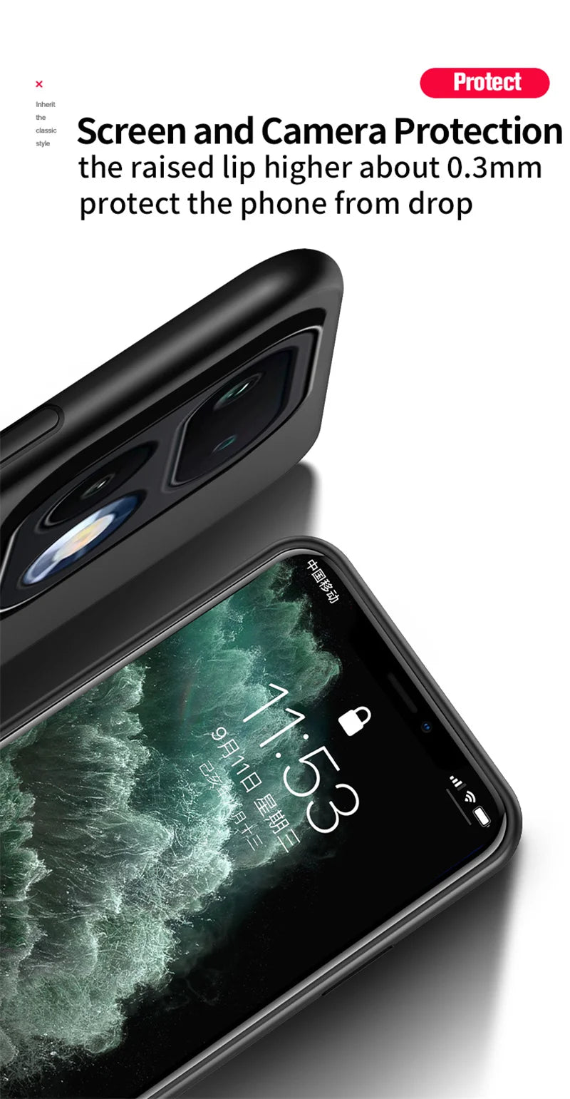 Magnetic PU Leather Shockproof Phone Case