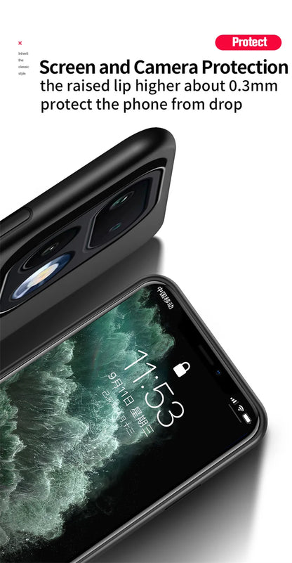 Magnetic PU Leather Shockproof Phone Case
