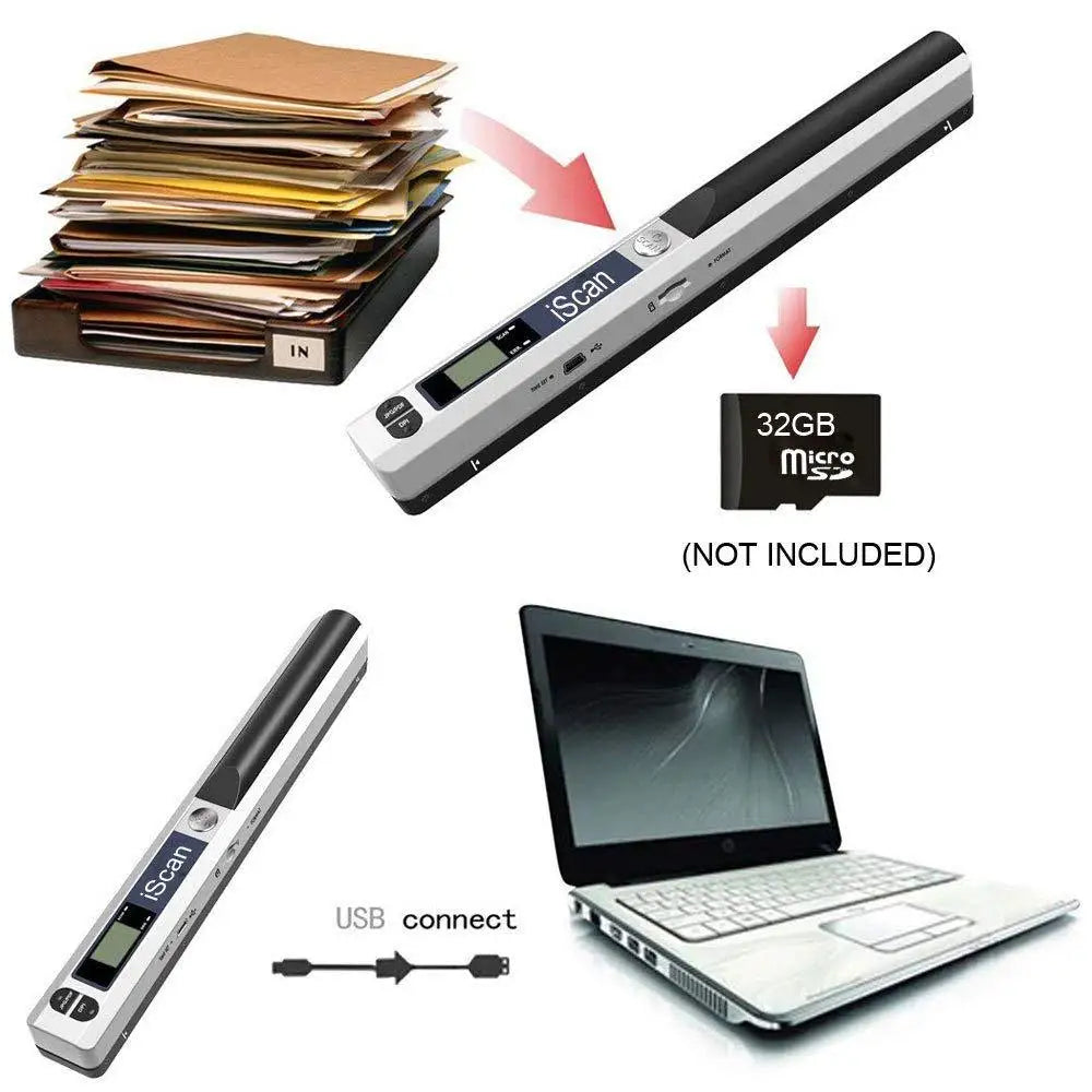 Portable Handheld Document Scanner