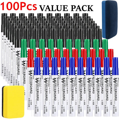 Haile Erasable Whiteboard Marker Pens