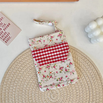Floral Fabric Pencil Case