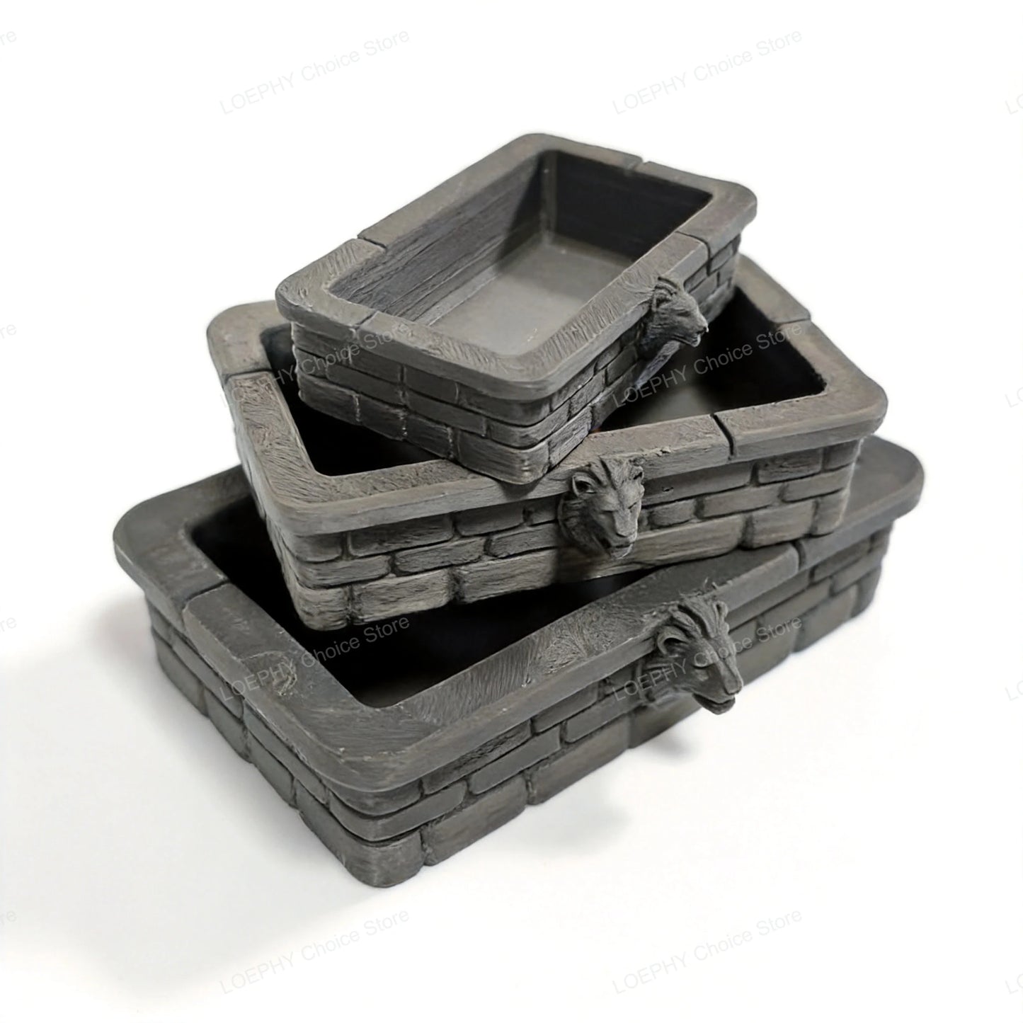 Castle Style Reptile Water Bowl