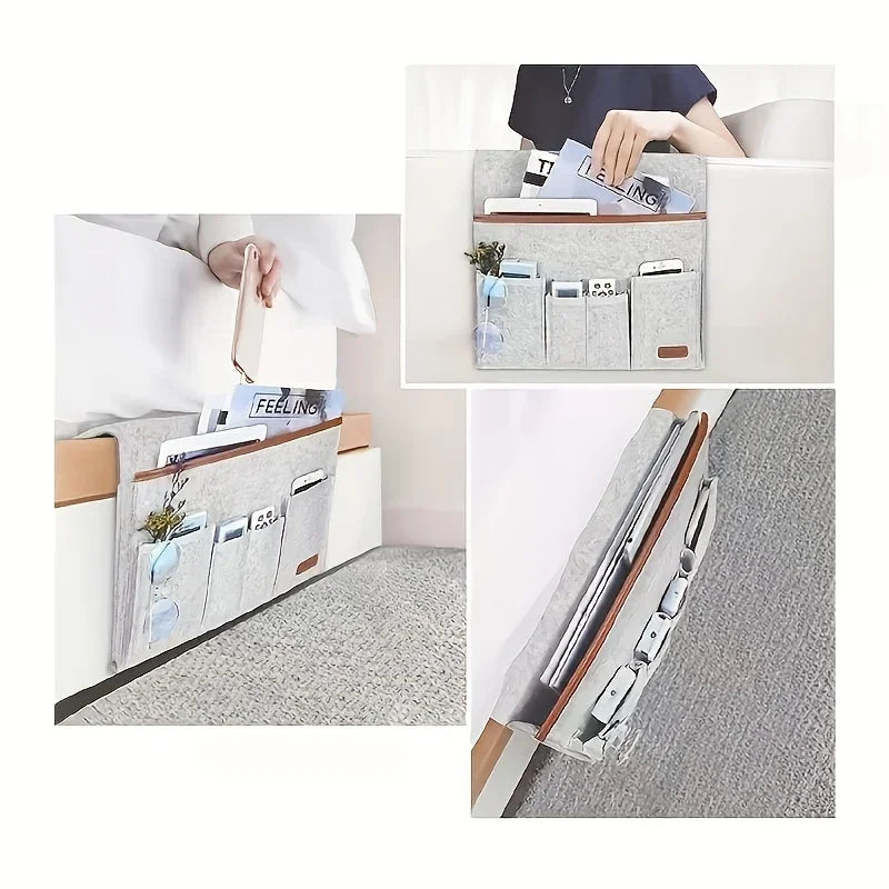 Felt Bedside Hanging Organiser
