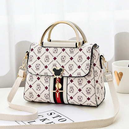 Women’s Structured PU Shoulder Bag