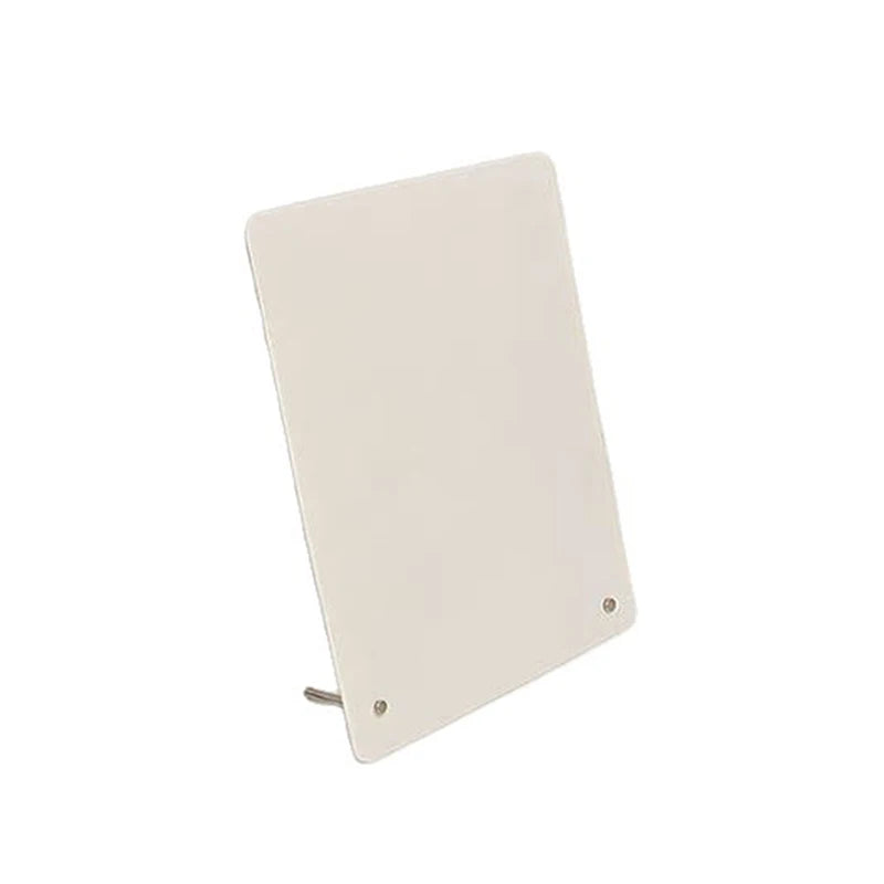 Black Magnetic Bulletin Board with Stand