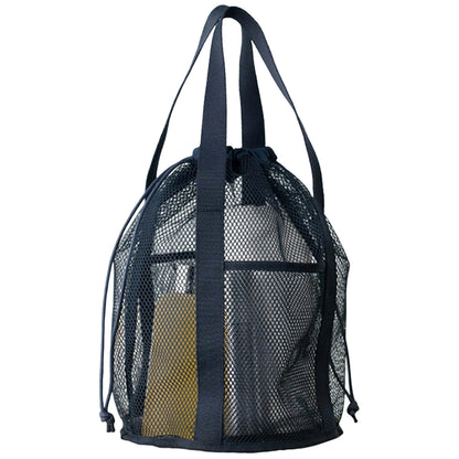 Foldable Drawstring Mesh Toiletry Storage Bag