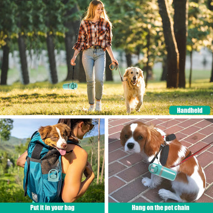 Portable Dog Pooper Scooper with Waste Bag Dispenser
