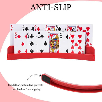 Expandable Hands-Free Playing Card Holder