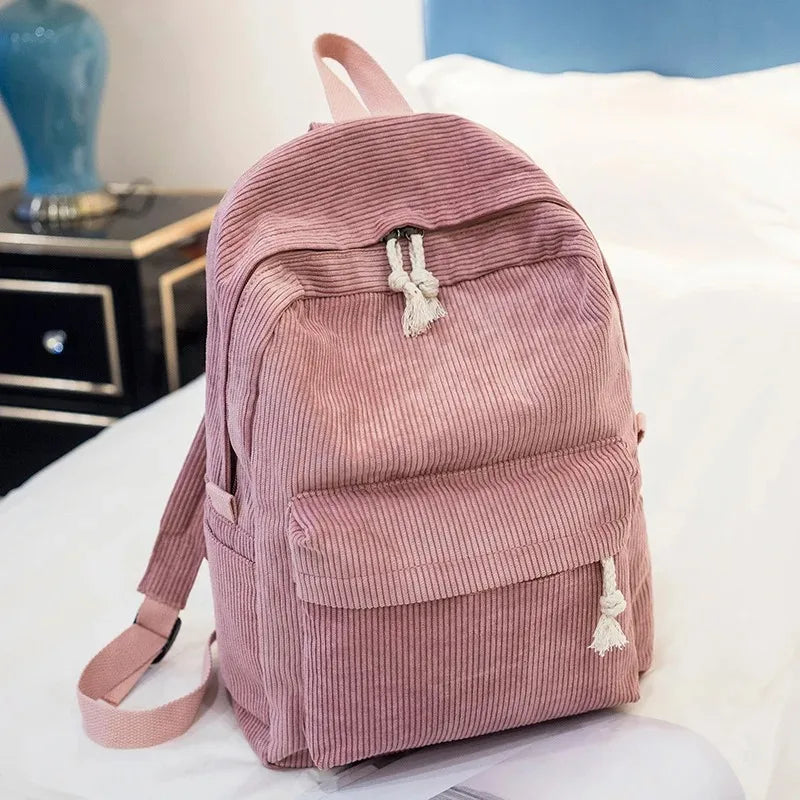 Personalised Corduroy Kids Backpack