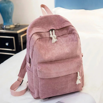 Personalised Corduroy Kids Backpack