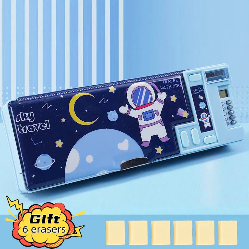 Cartoon Calculator Pencil Case