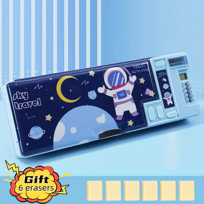 Cartoon Calculator Pencil Case