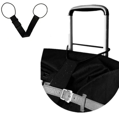Adjustable Elastic Luggage Carrier Strap