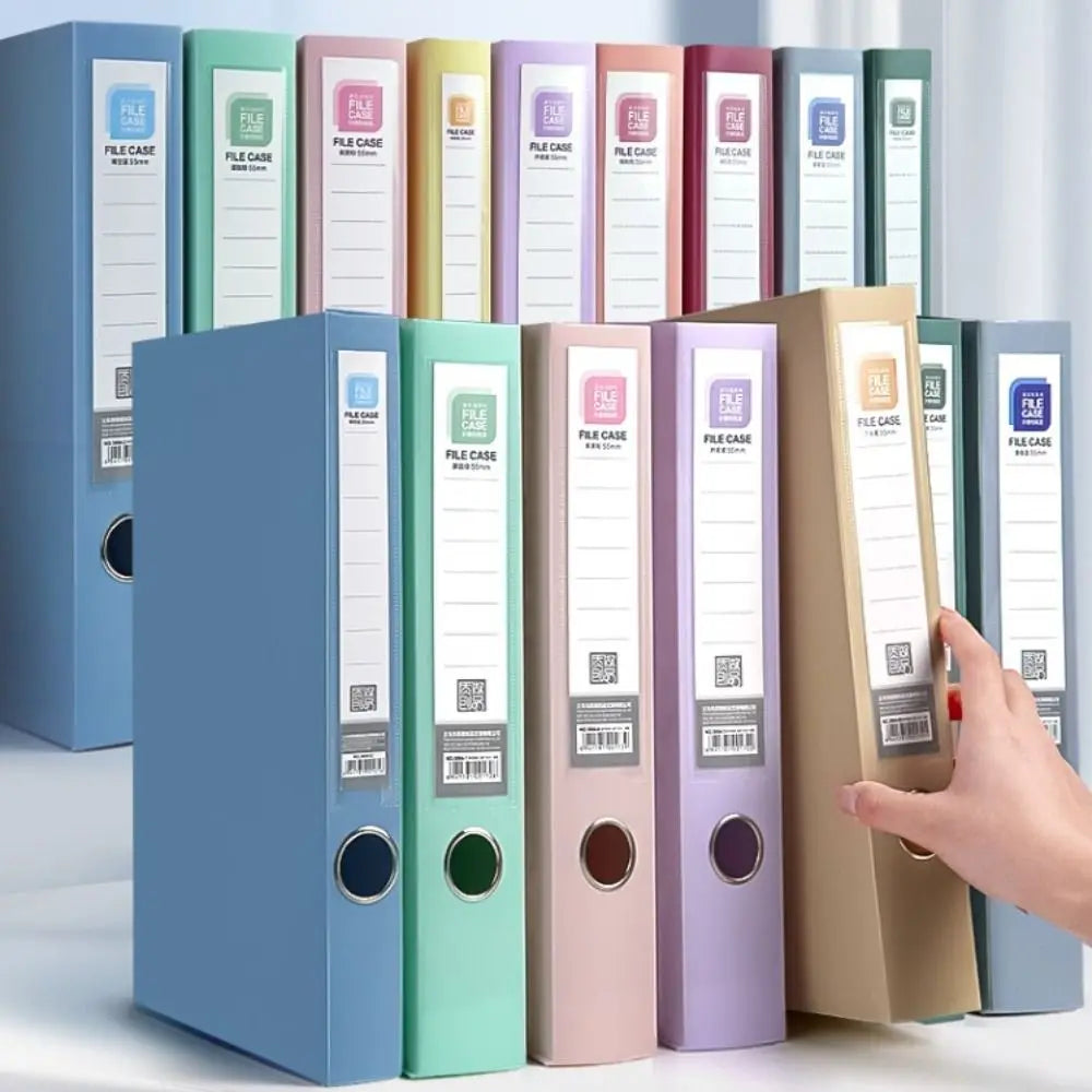 Dustproof PP File Organizer Case for A4 Documents & Office Filing