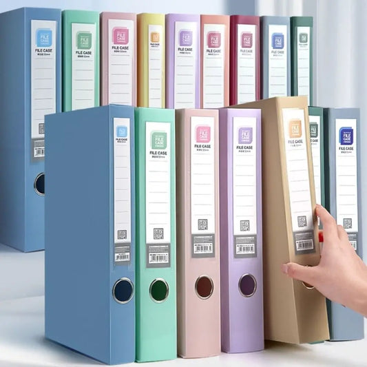 Dustproof PP File Organizer Case for A4 Documents & Office Filing