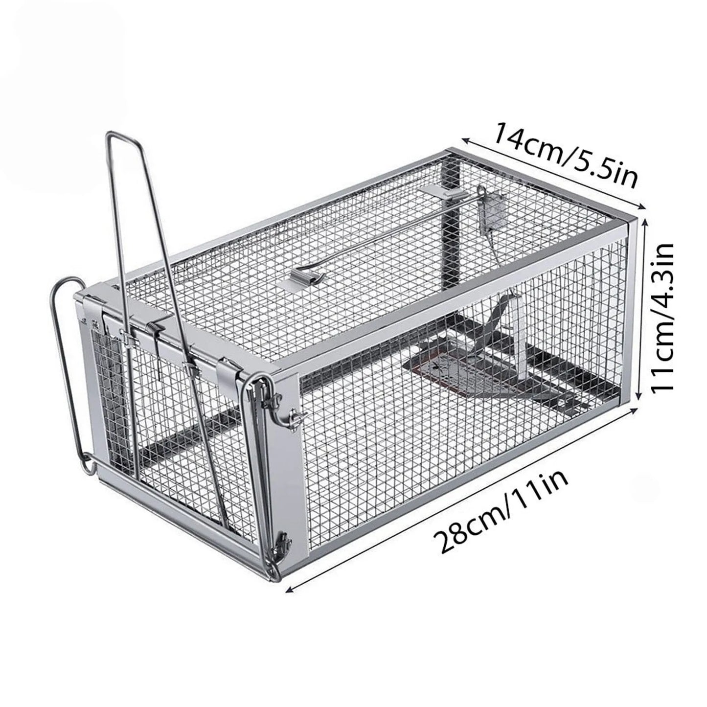 Humane Live Rodent Cage Trap