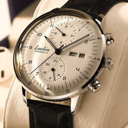 Men's Automatic Mechanical Stainless Steel Business Watch