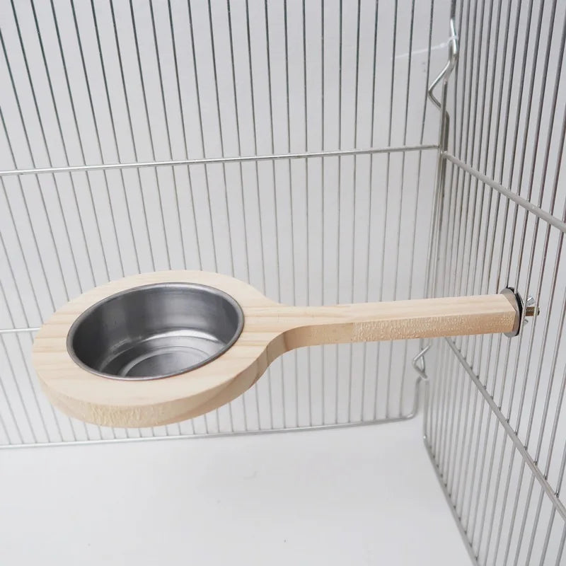 Parrot Perch Feeder Stand