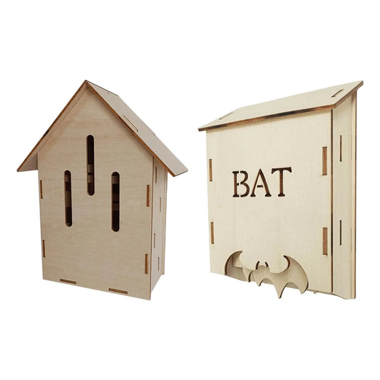 Wooden Bat House
