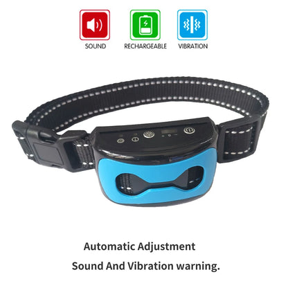 USB Rechargeable Anti Barking Dog Training Collar