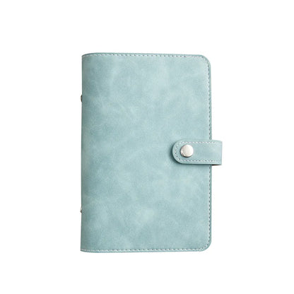 A7 PU Leather 6-Ring Binder Notebook Cover